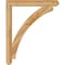Ekena Millwork Thorton Craftsman Rough Sawn Bracket, Western Red Cedar, 4"W x 36"D x 44"H BKT04X36X44THR04RWR - alternate 2